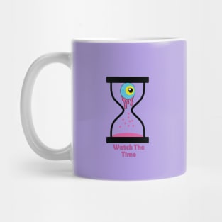 Hour Glass | Eye | Abstract Time Artwork Mug